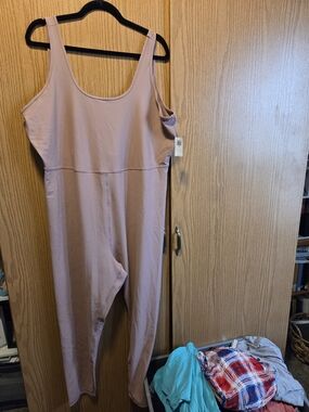 Old Navy Mauve Tank Jumpsuit